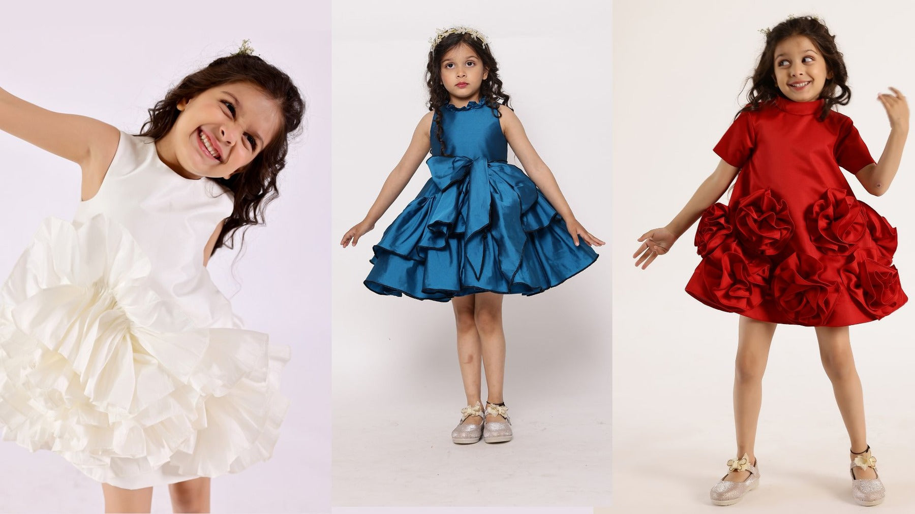 Shop Top 5 Best Christmas & Festive Red Dresses for Girls