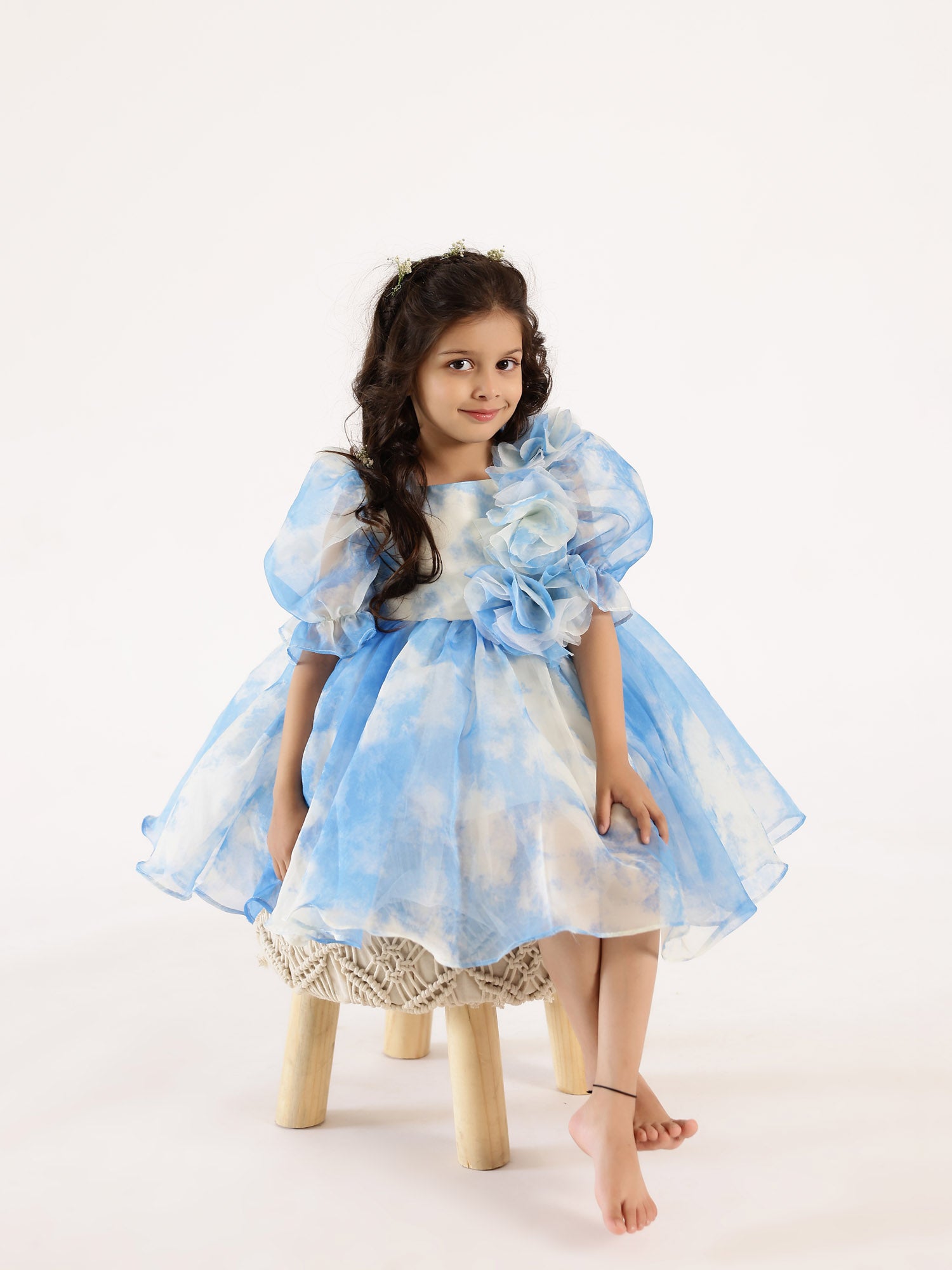 Janyas Closet: Cloud Dreamer Puff Sleeve Dress