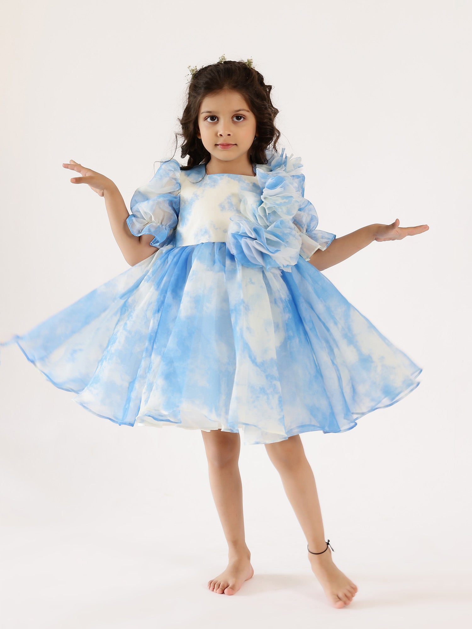 Janyas Closet: Cloud Dreamer Puff Sleeve Dress