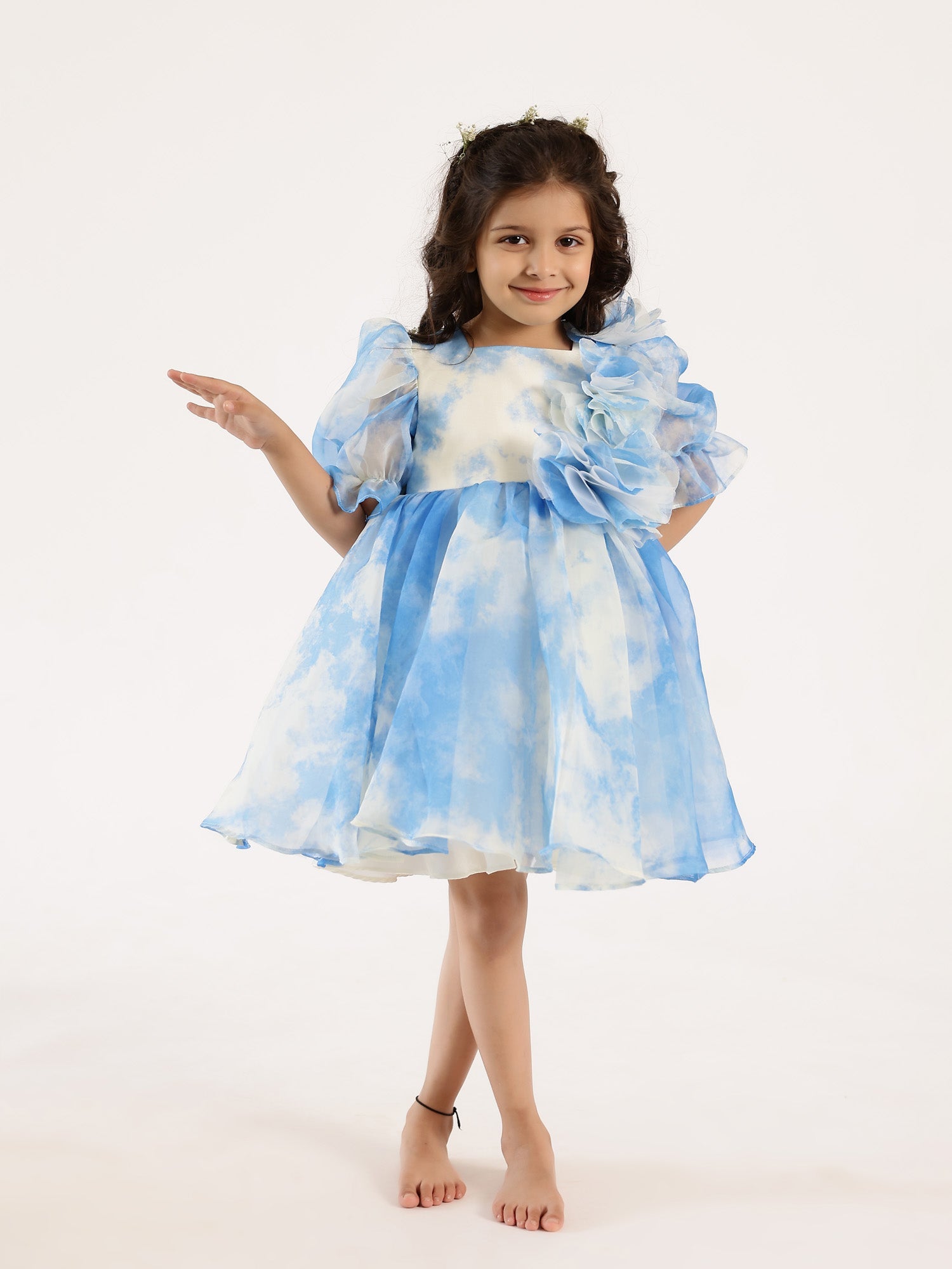 Janyas Closet: Cloud Dreamer Puff Sleeve Dress
