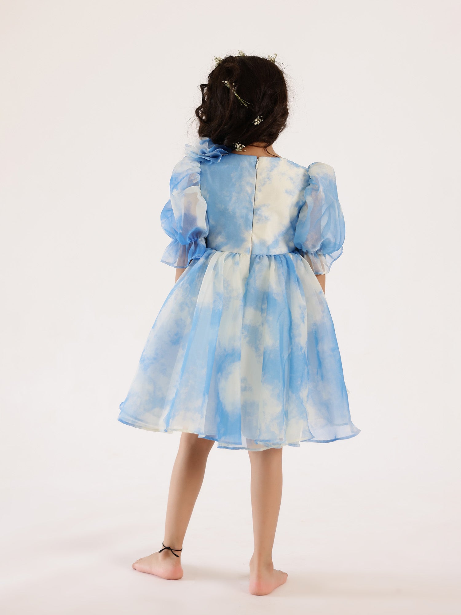 Janyas Closet: Cloud Dreamer Puff Sleeve Dress