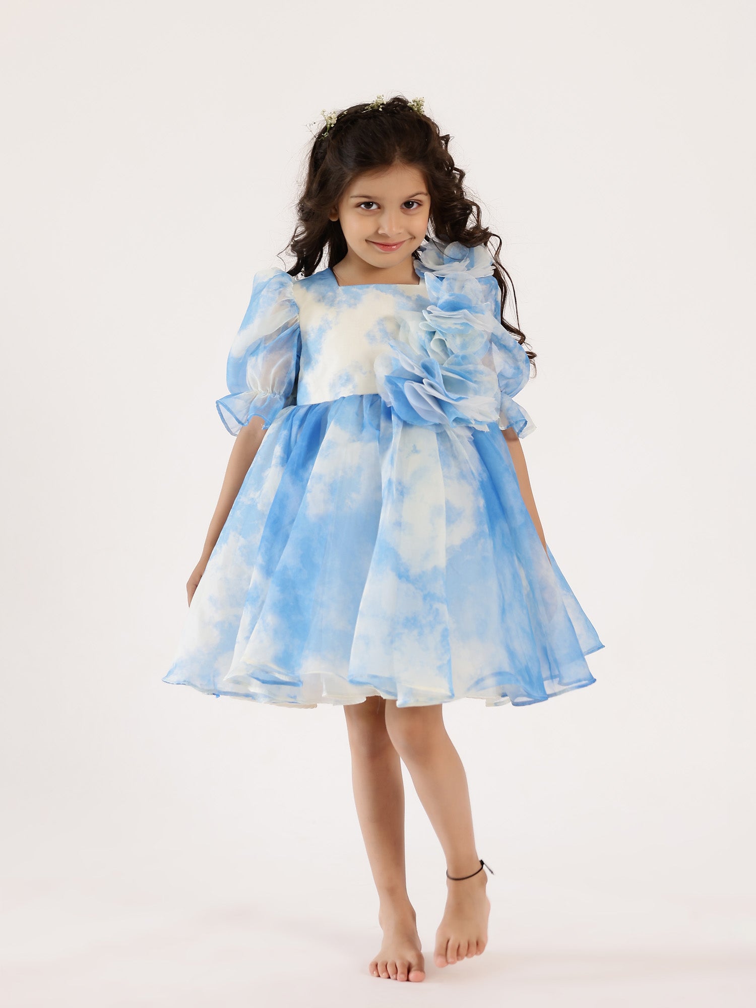 Janyas Closet: Cloud Dreamer Puff Sleeve Dress