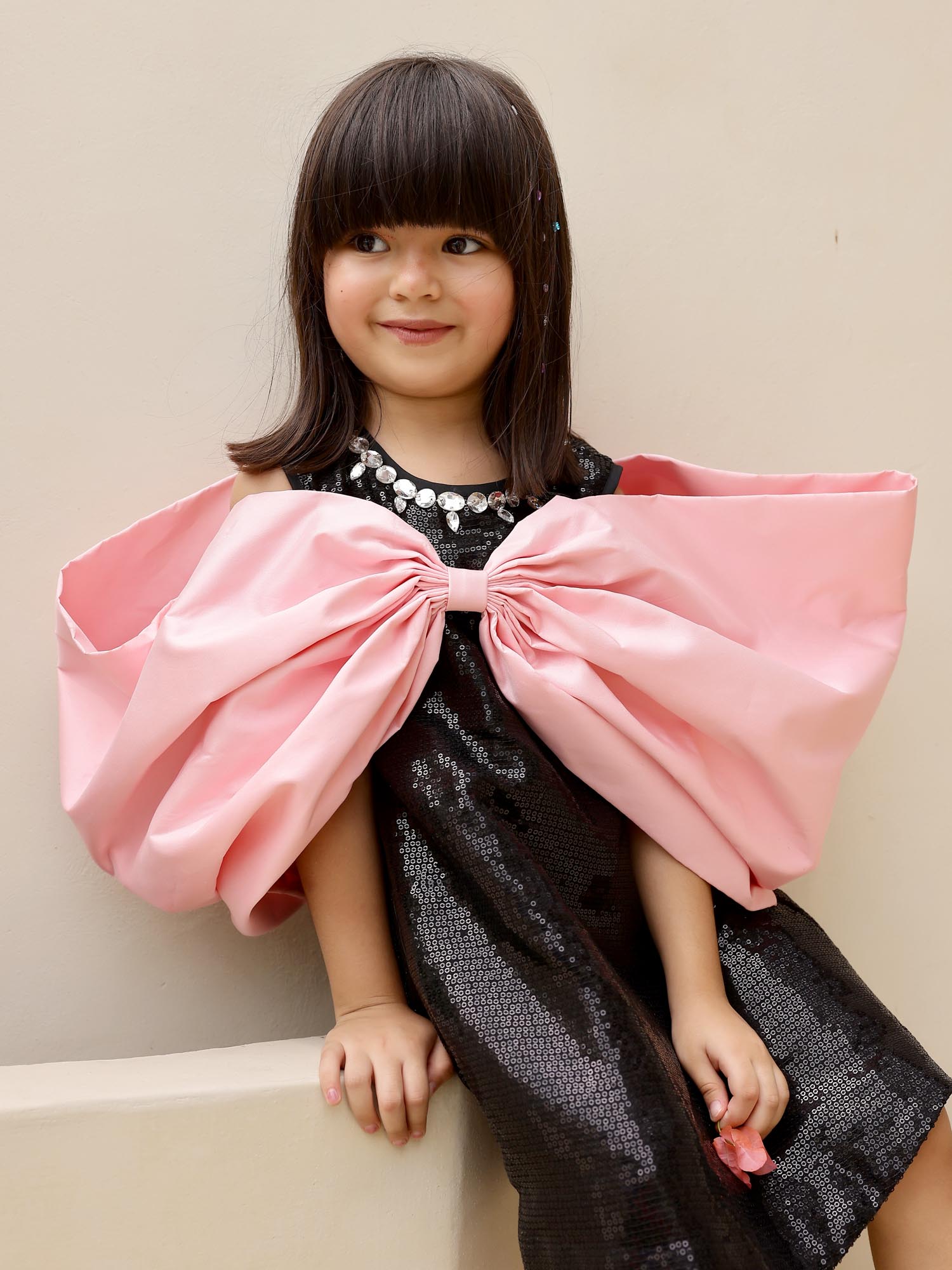 Janyas Closet : Enchanted Noir Sparkle Princess Dress