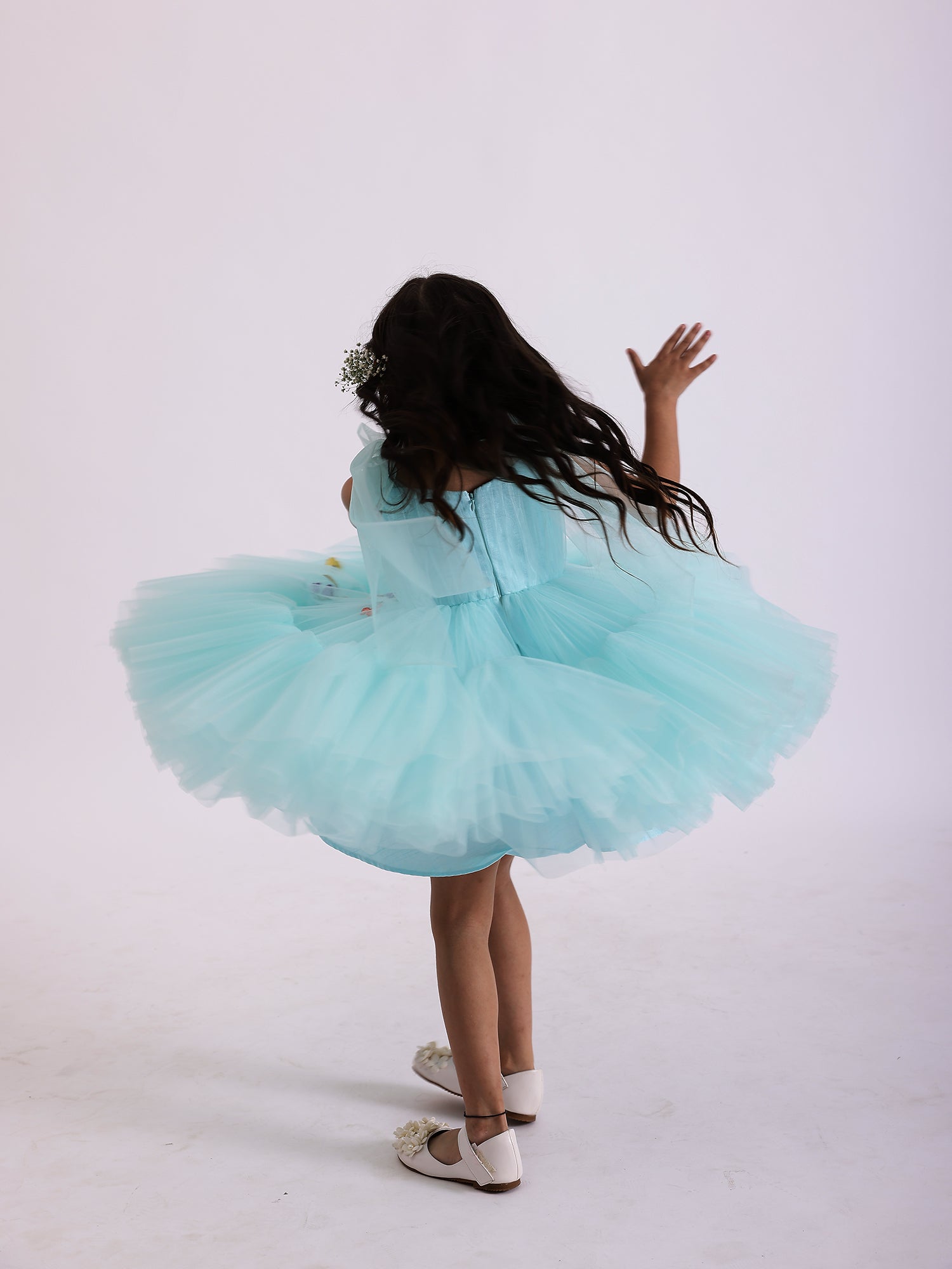 Sample JANYAS CLOSET Blue Detachable Kayo Princess Party Dress