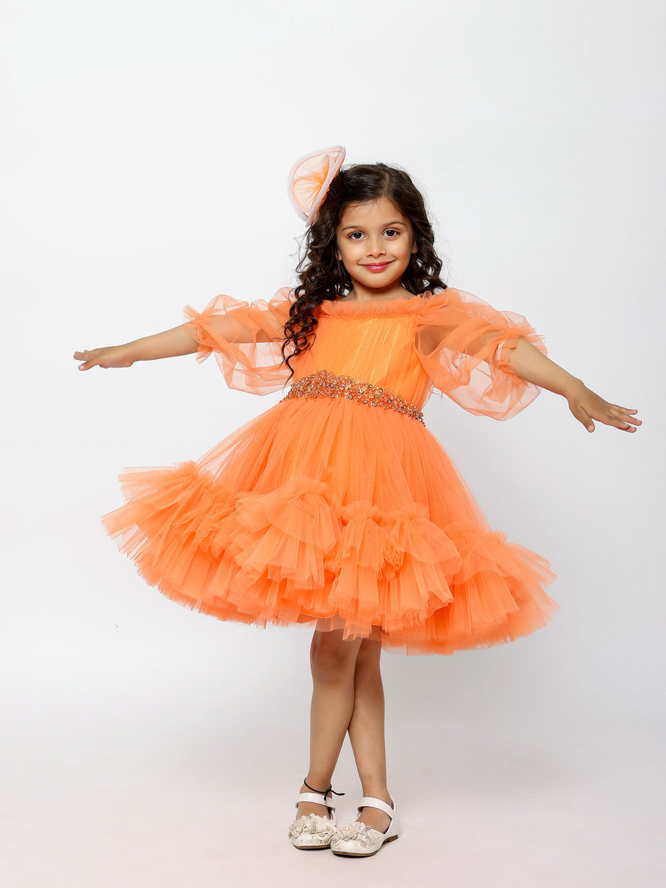 Sample JANYAS CLOSET Hadley Dress With Embroidered Waist