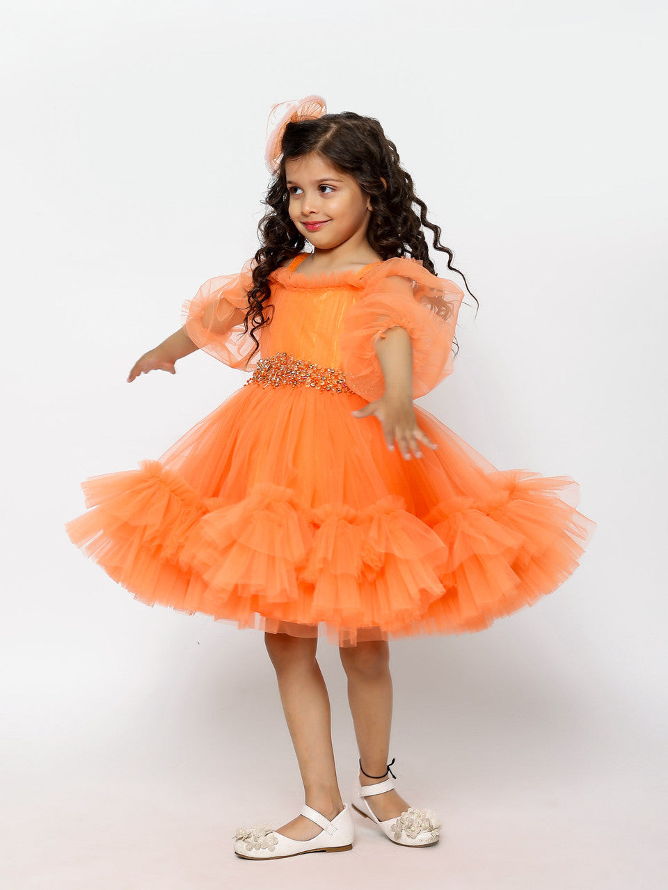Sample JANYAS CLOSET Hadley Dress With Embroidered Waist