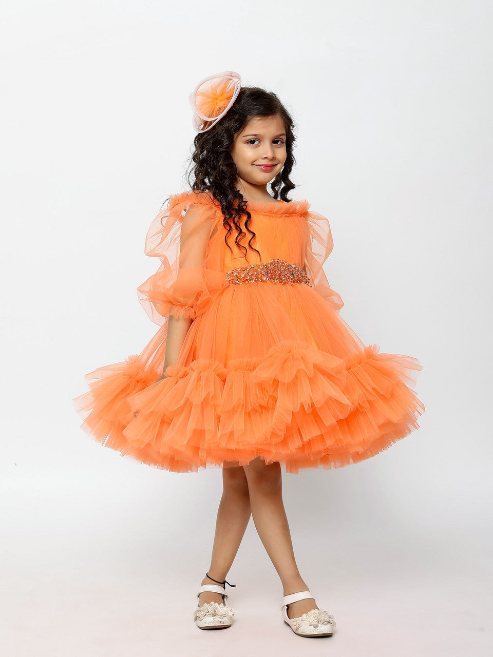Sample JANYAS CLOSET Hadley Dress With Embroidered Waist