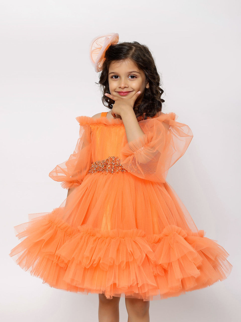 Sample JANYAS CLOSET Hadley Dress With Embroidered Waist