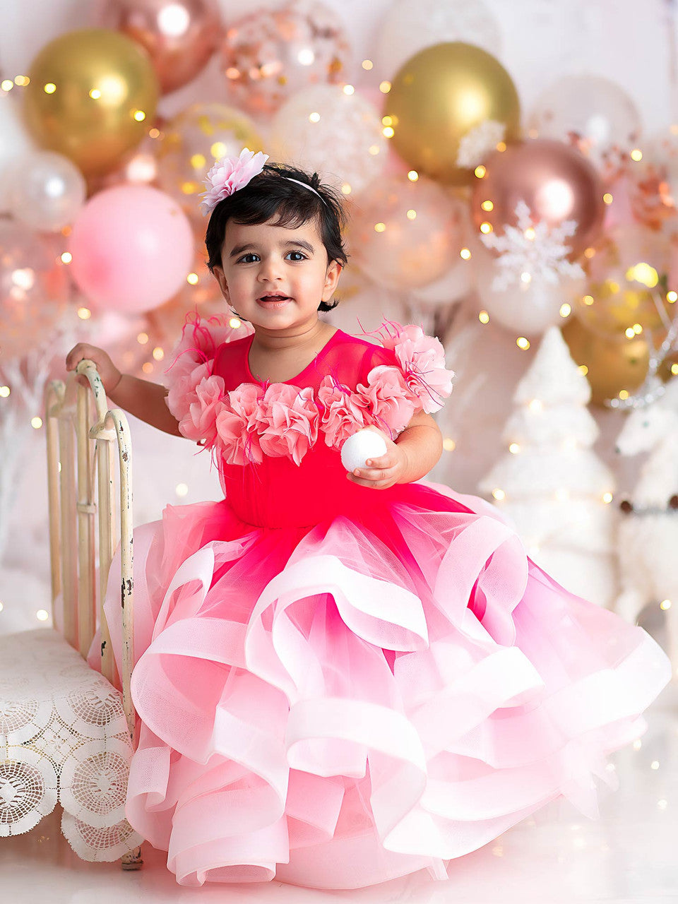 Sample Shaded Pink Sasha Gown
