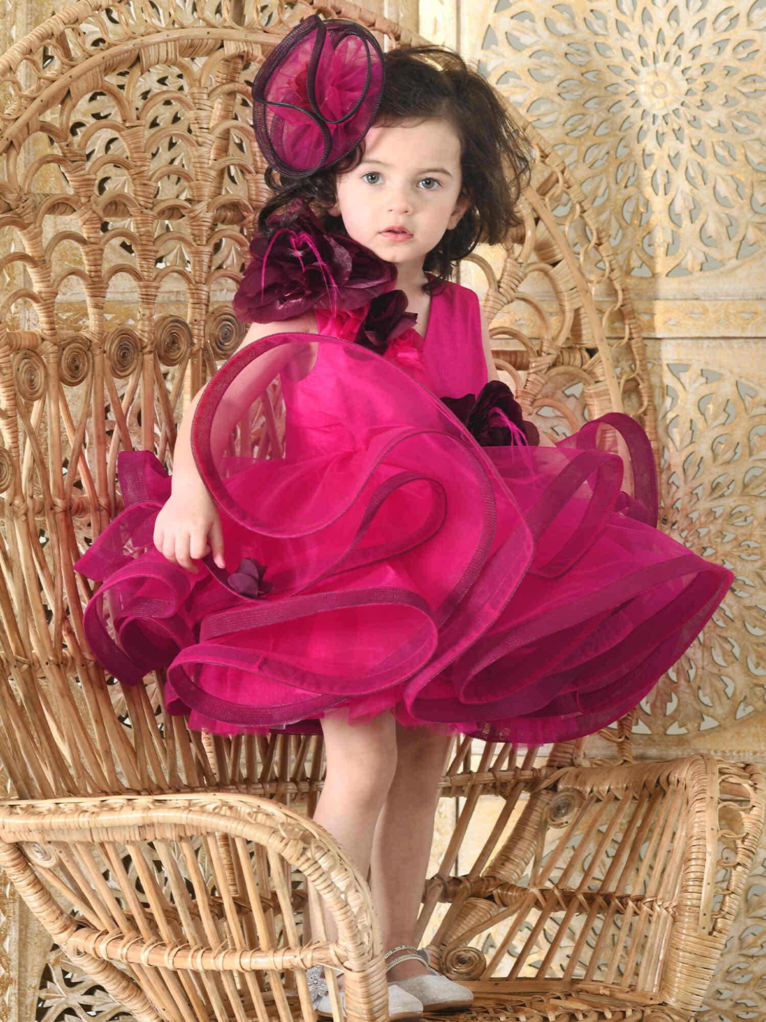 Barbie Birthday Doll Dress With Hair Pin Barbie Birthday Doll Dress With Hair Pin