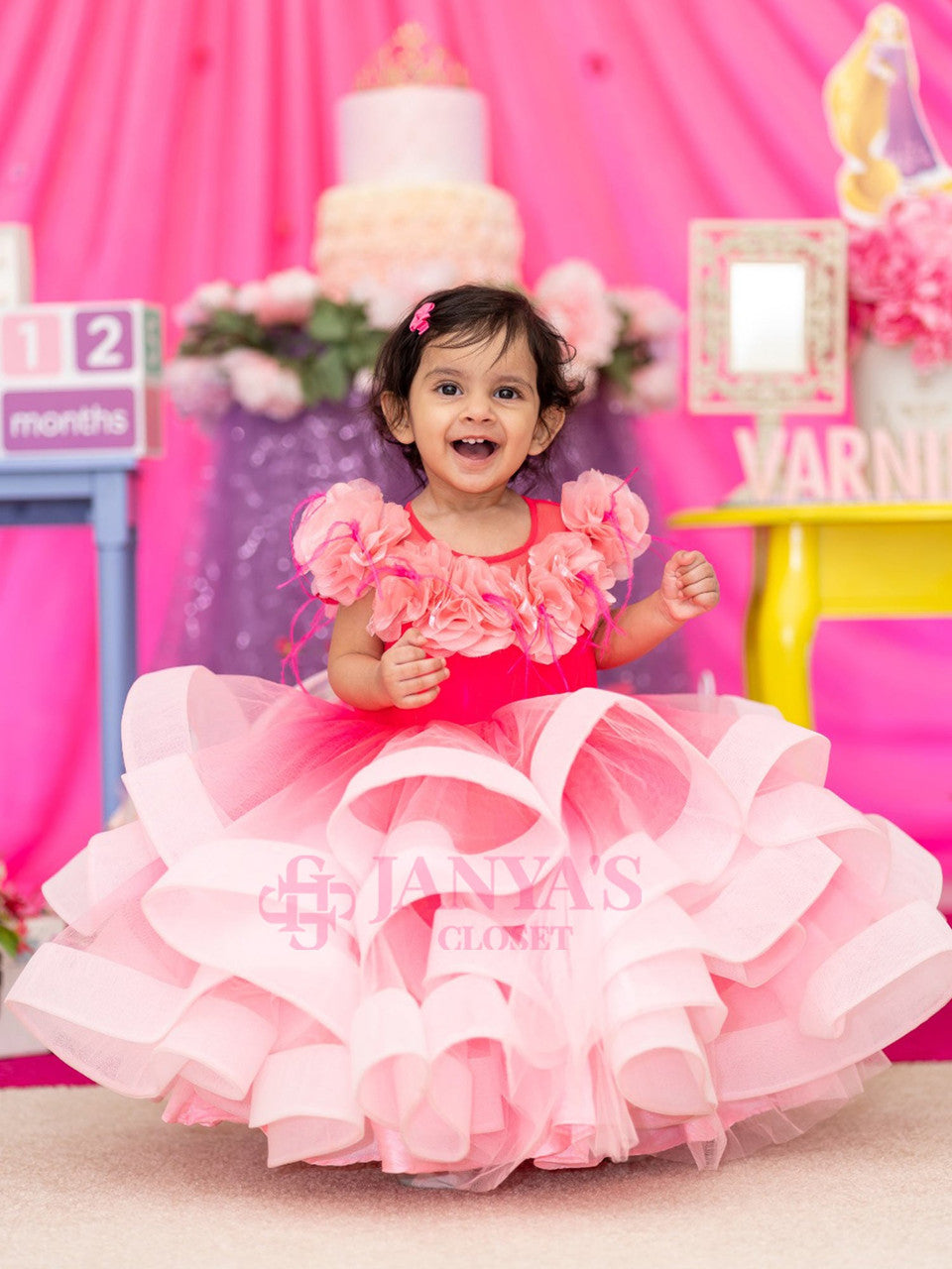 Sample Shaded Pink Sasha Gown