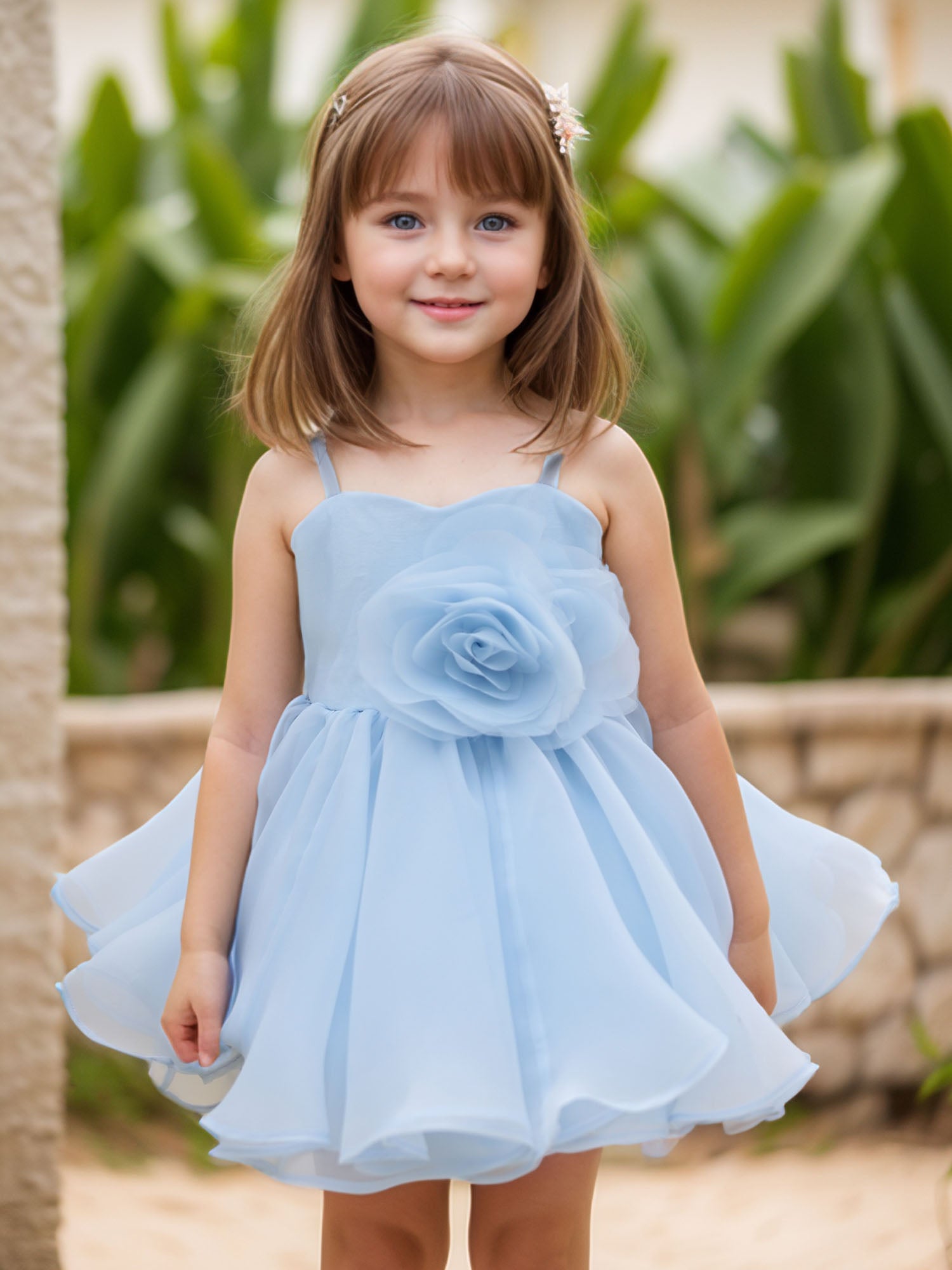 Janyas Closet: Elsa Blue Barbie Girl Dress