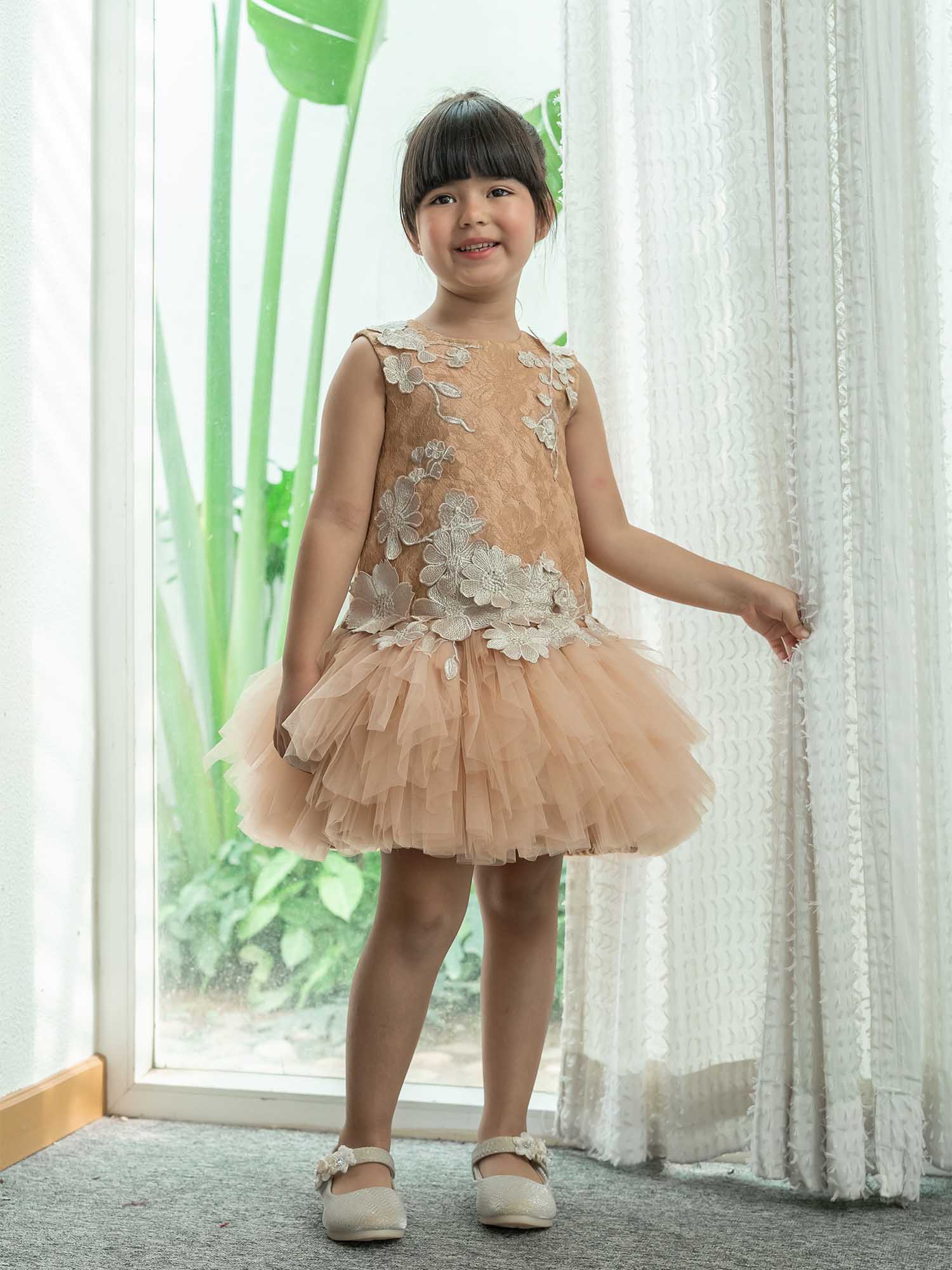 JANYAS CLSOET Golden Glory Princess Dress