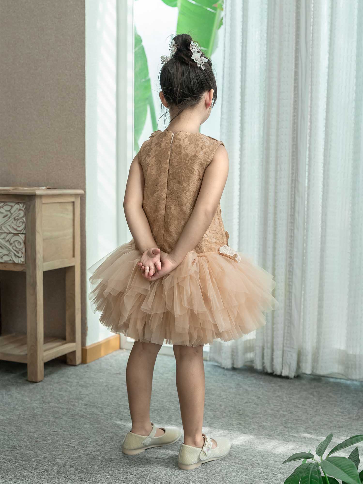 JANYAS CLSOET Golden Glory Princess Dress