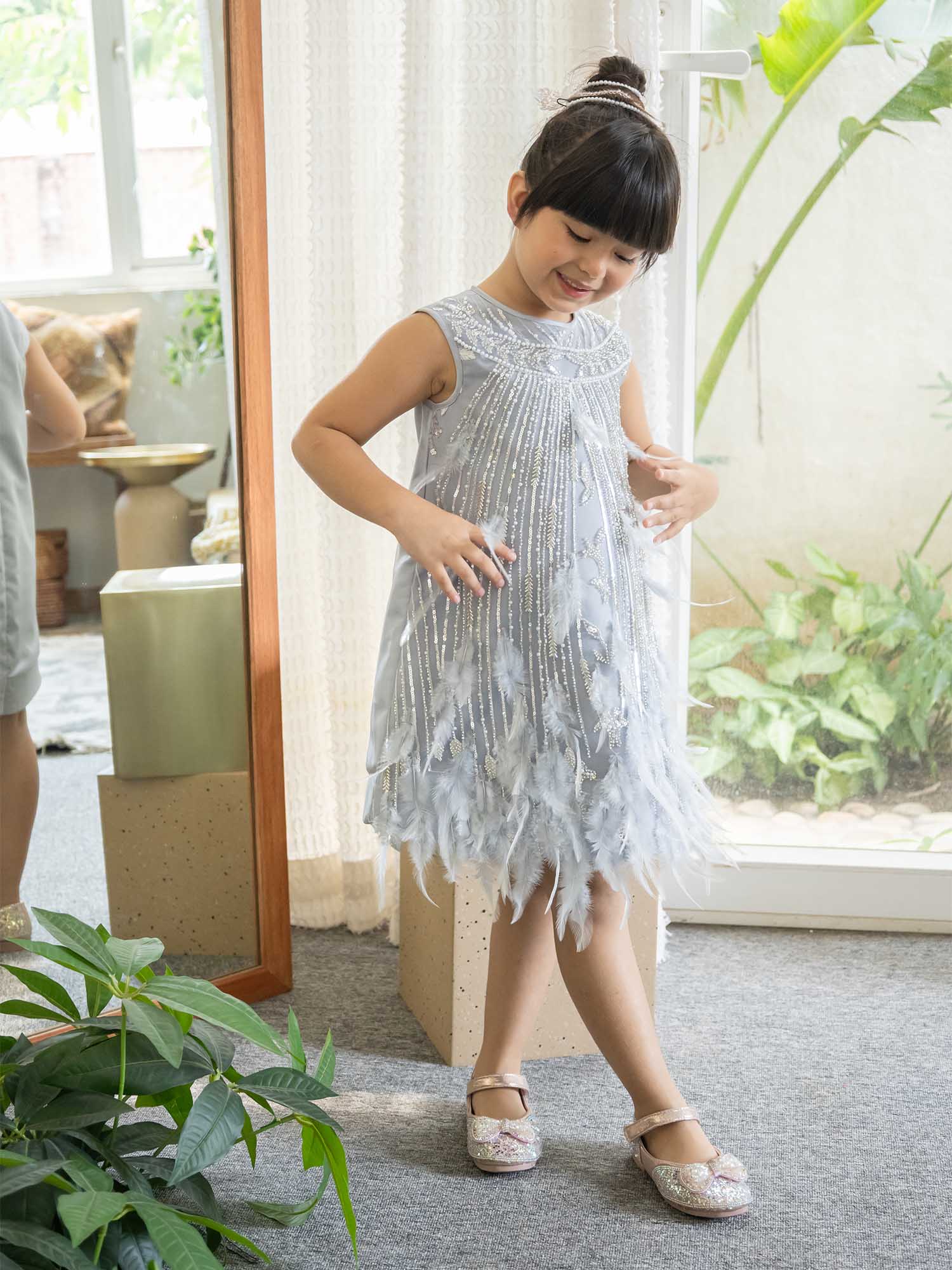 Birthday dress for little girls