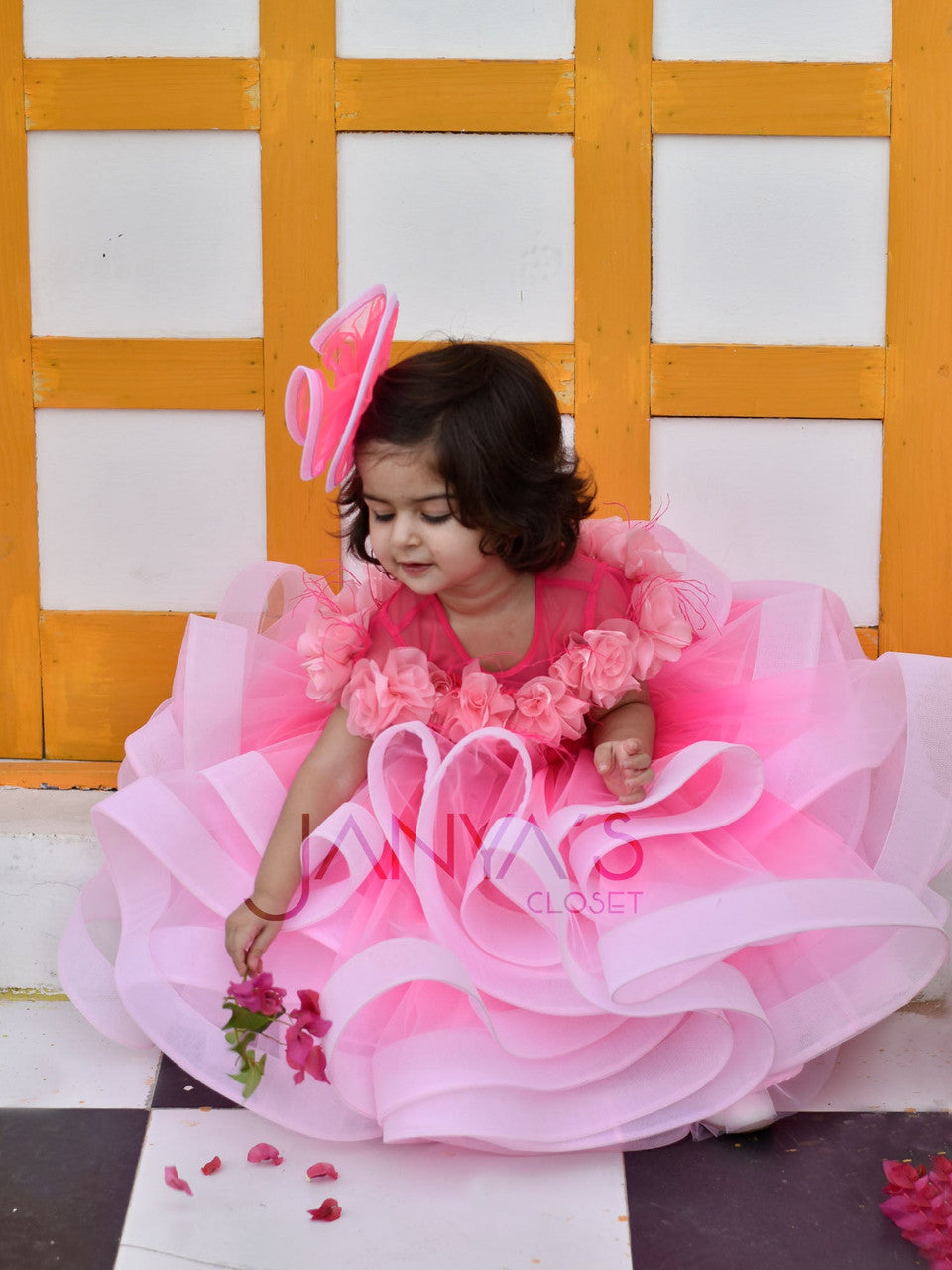 Sample Shaded Pink Sasha Gown