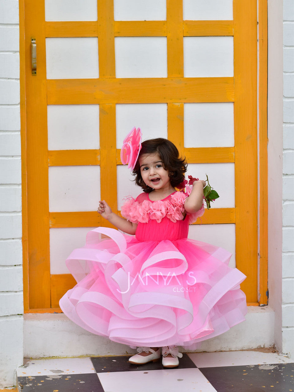 Sample Shaded Pink Sasha Gown