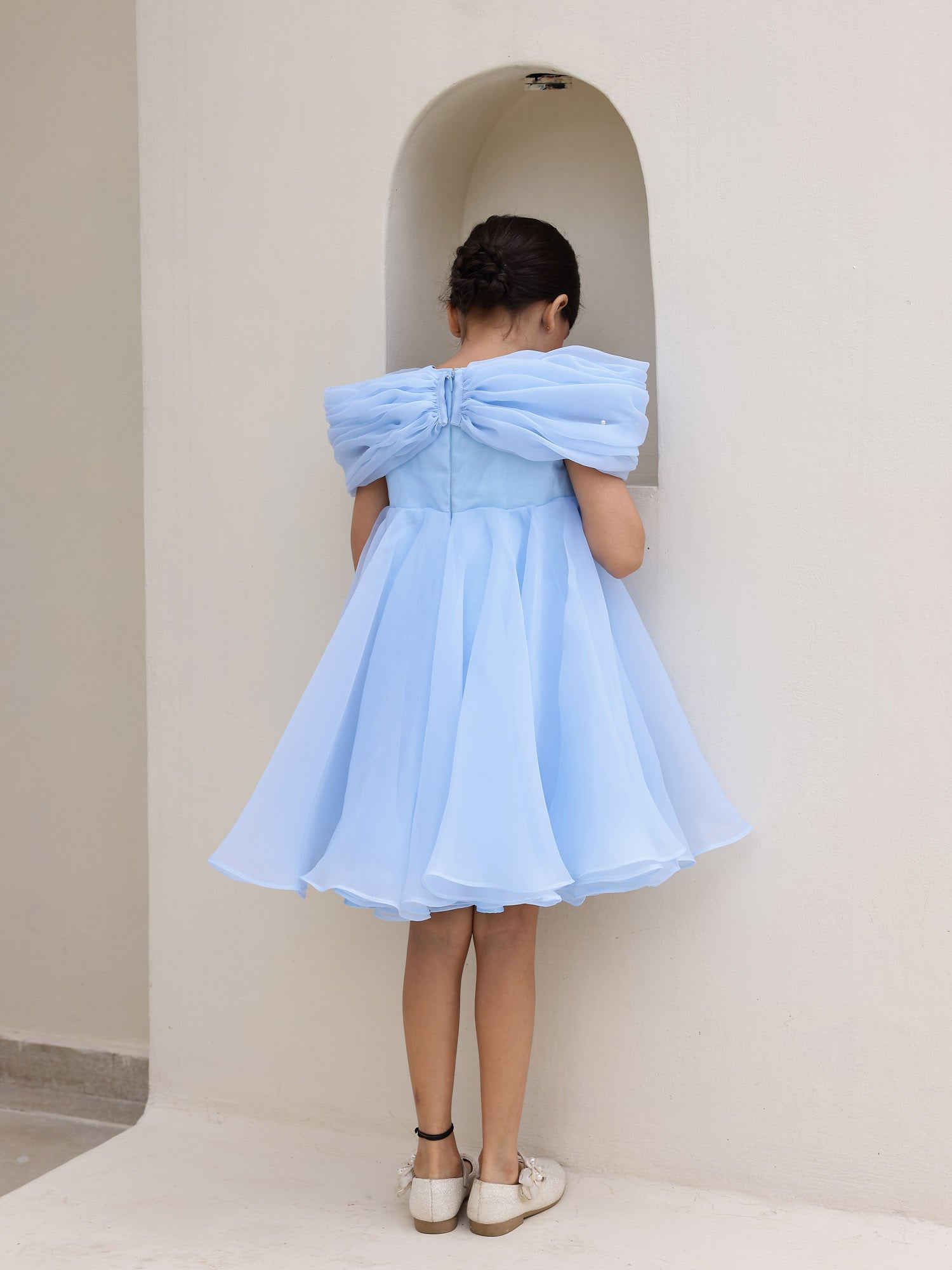 JANYAS CLOSET Elysian Blue 3in One Dress