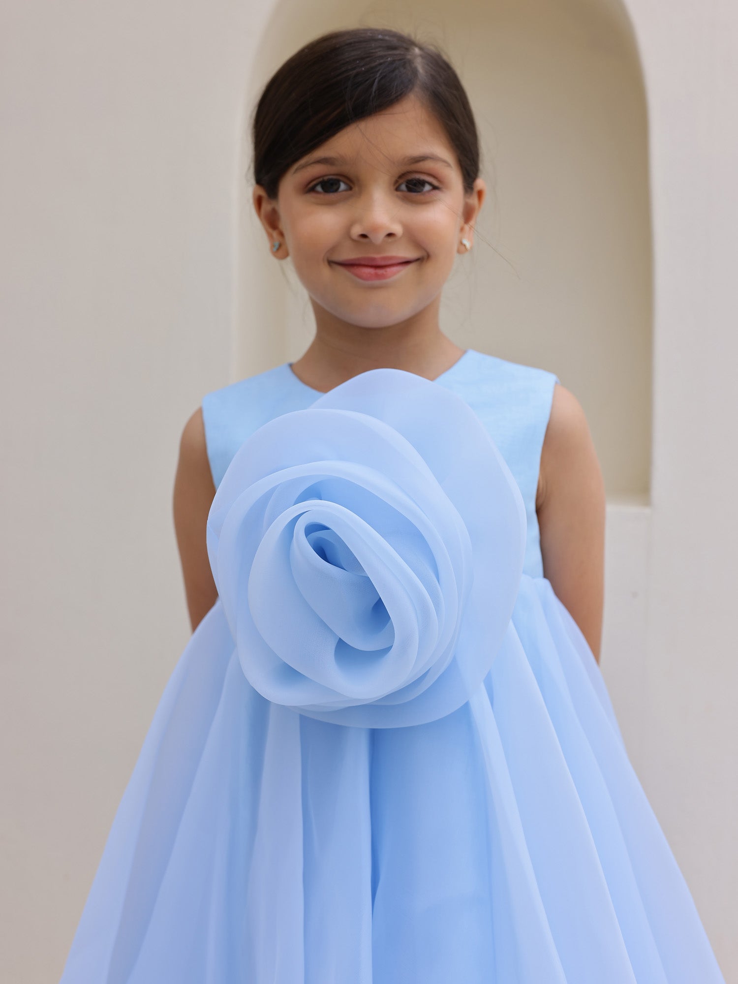 JANYAS CLOSET Elysian Blue 3in One Dress
