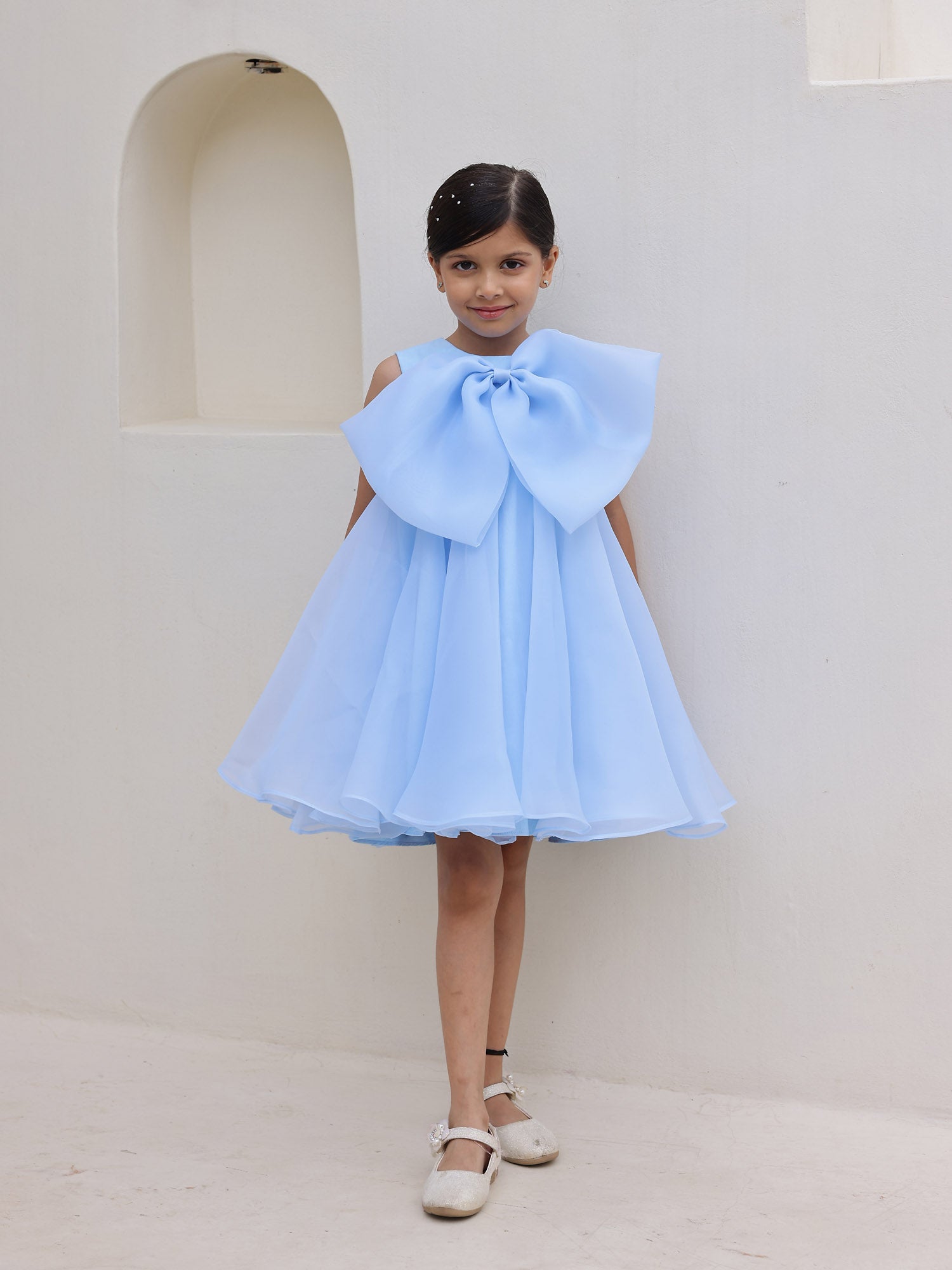 JANYAS CLOSET Elysian Blue 3in One Dress