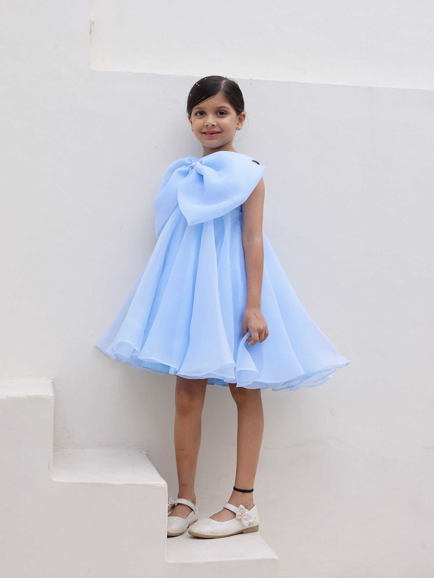 JANYAS CLOSET Elysian Blue 3in One Dress