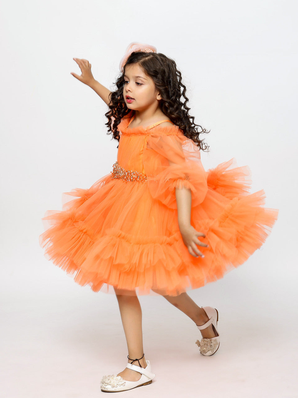 Sample JANYAS CLOSET Hadley Dress With Embroidered Waist