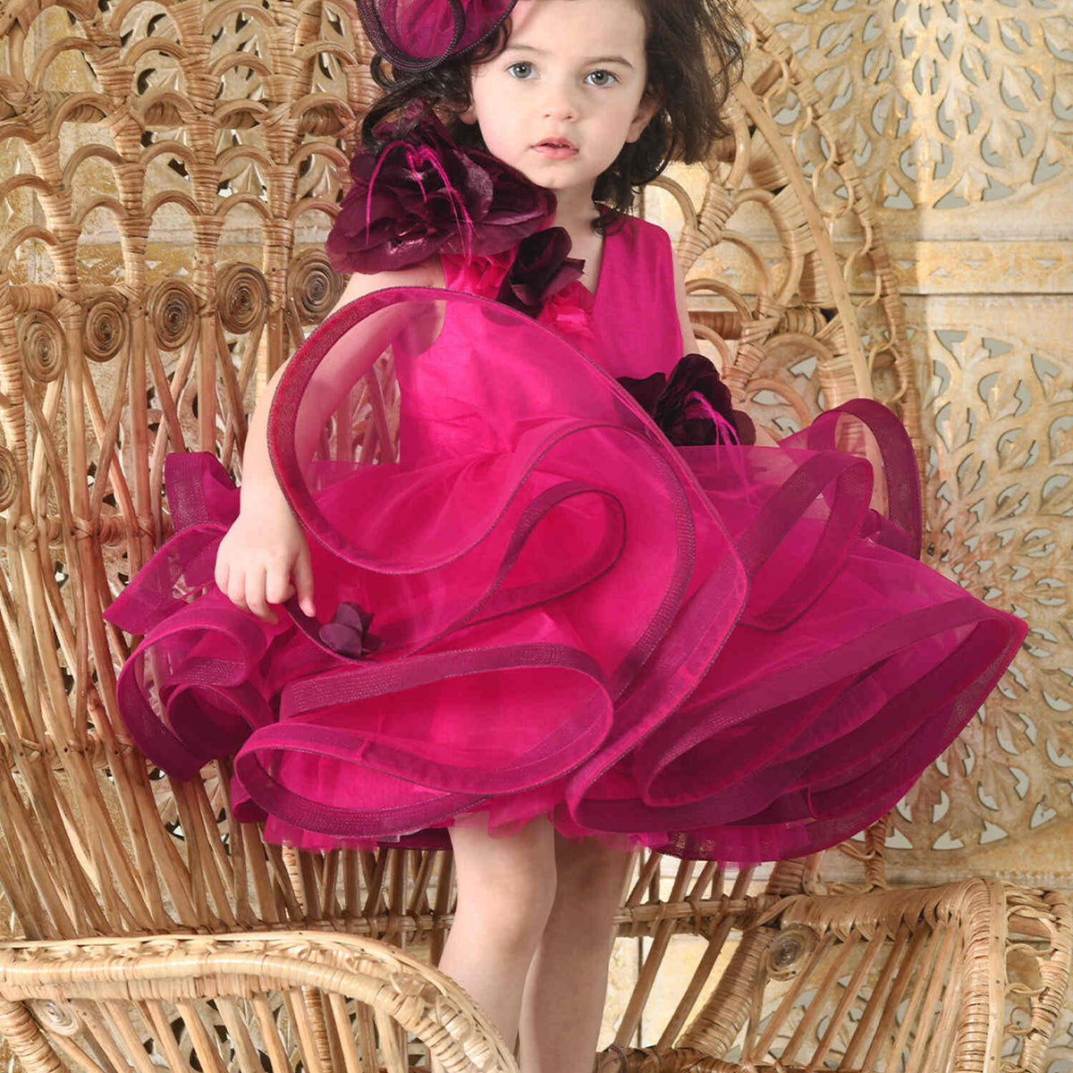 Barbie Birthday Doll Dress With Hair Pin Barbie Birthday Doll Dress With Hair Pin