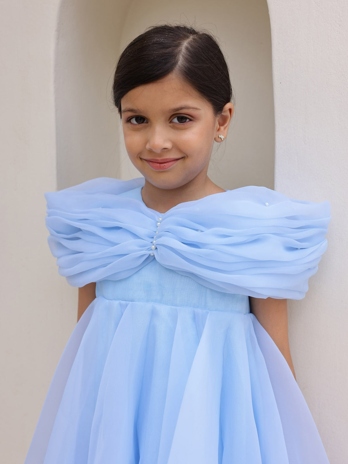 JANYAS CLOSET Elysian Blue 3in One Dress
