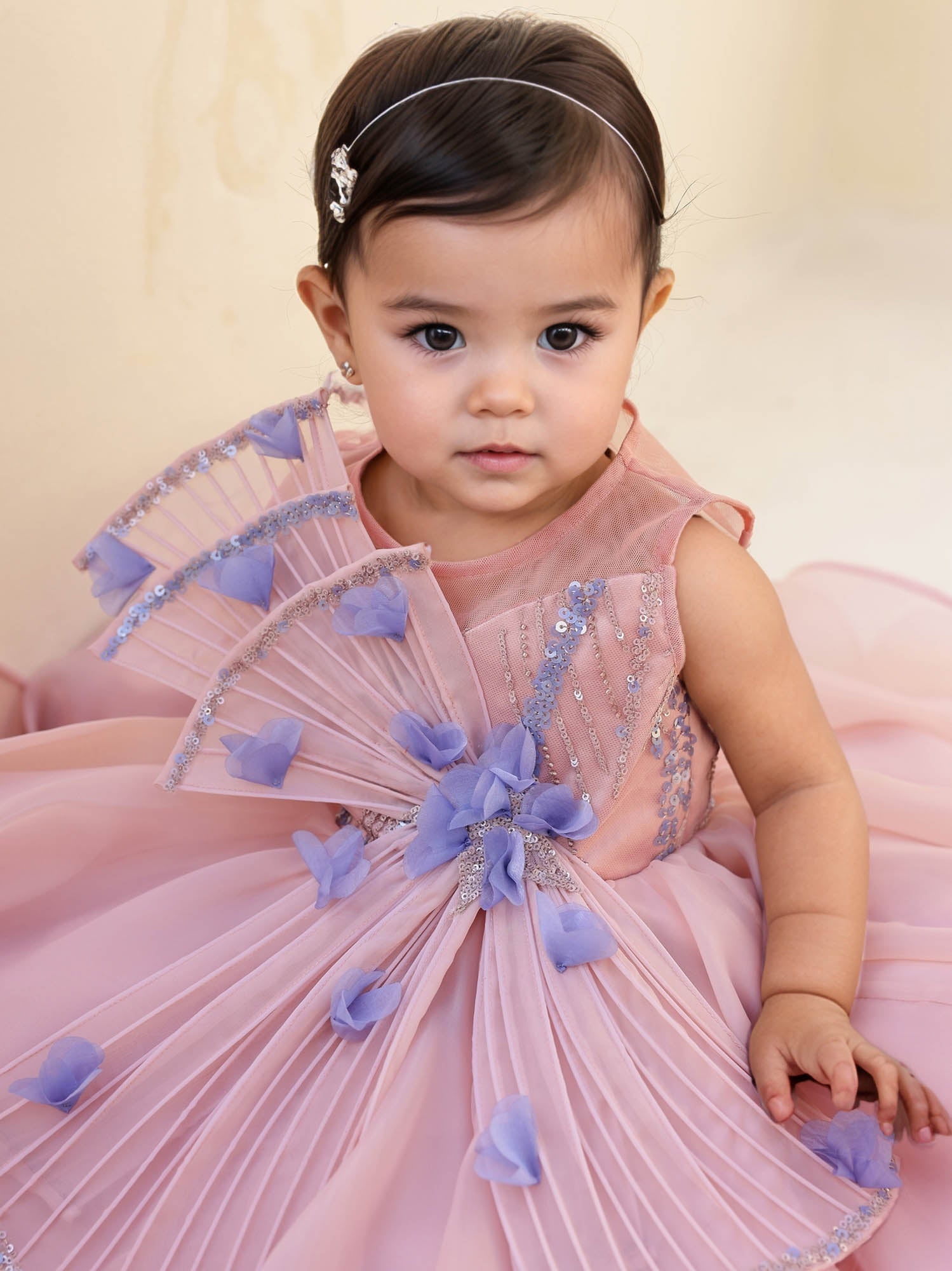 yoli & otis JAANA Dress〔blush〕 5y Janya's Closet: Luxury Kids Clothing | Newborn to 16 Years