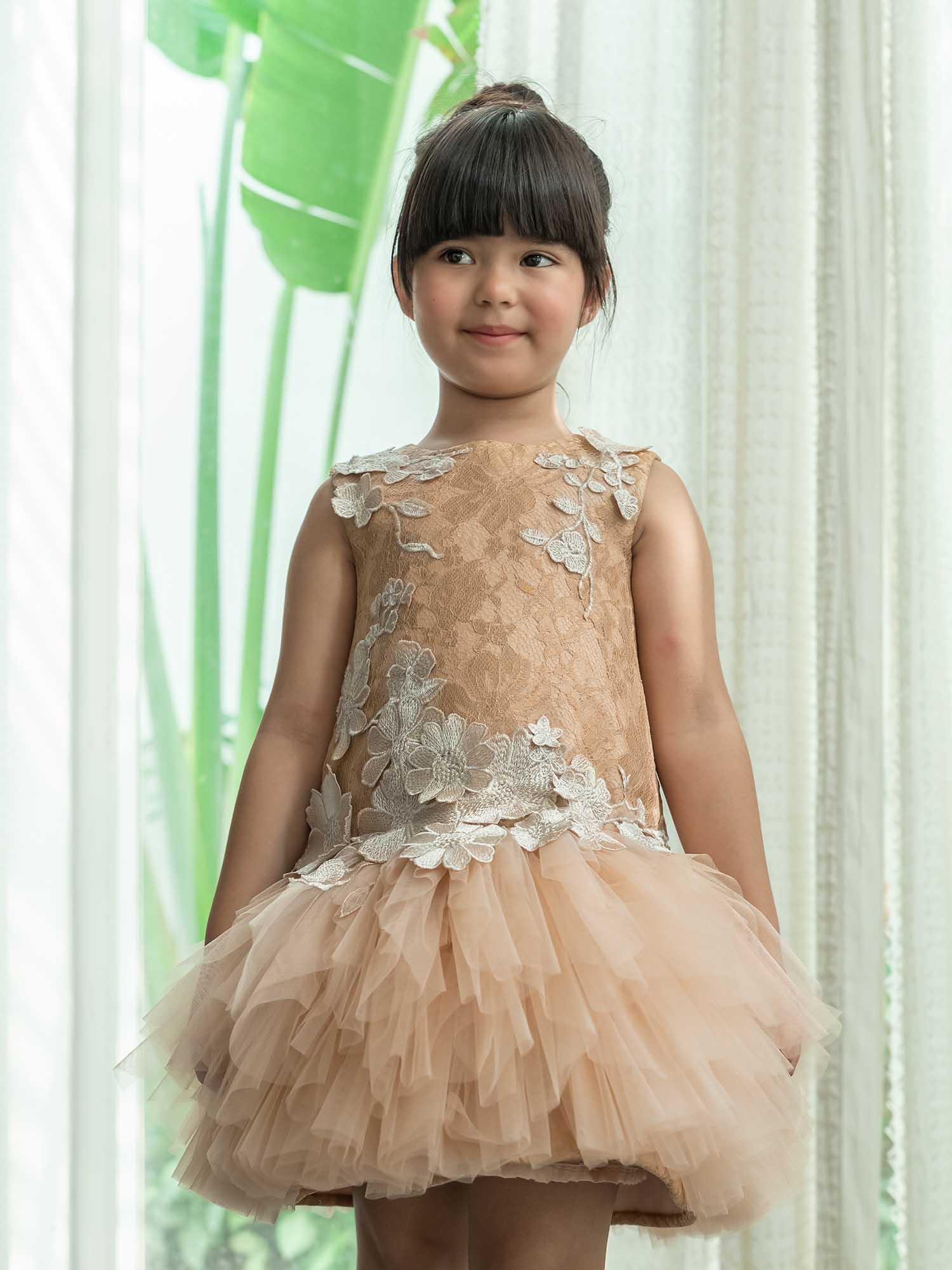 JANYAS CLSOET Golden Glory Princess Dress
