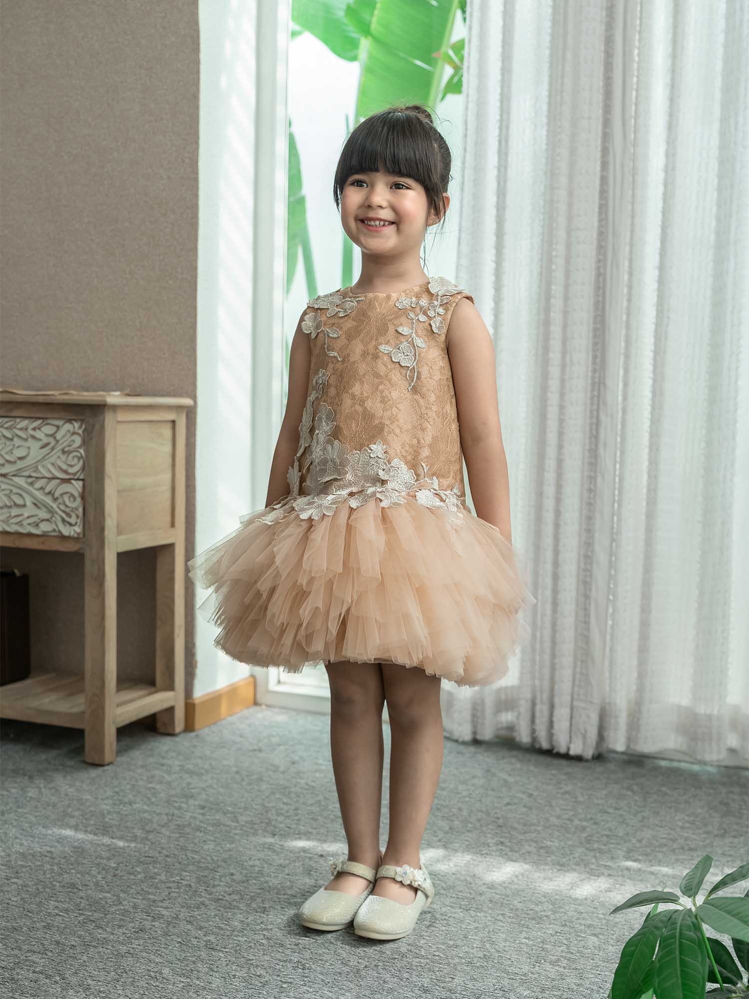 JANYAS CLSOET Golden Glory Princess Dress
