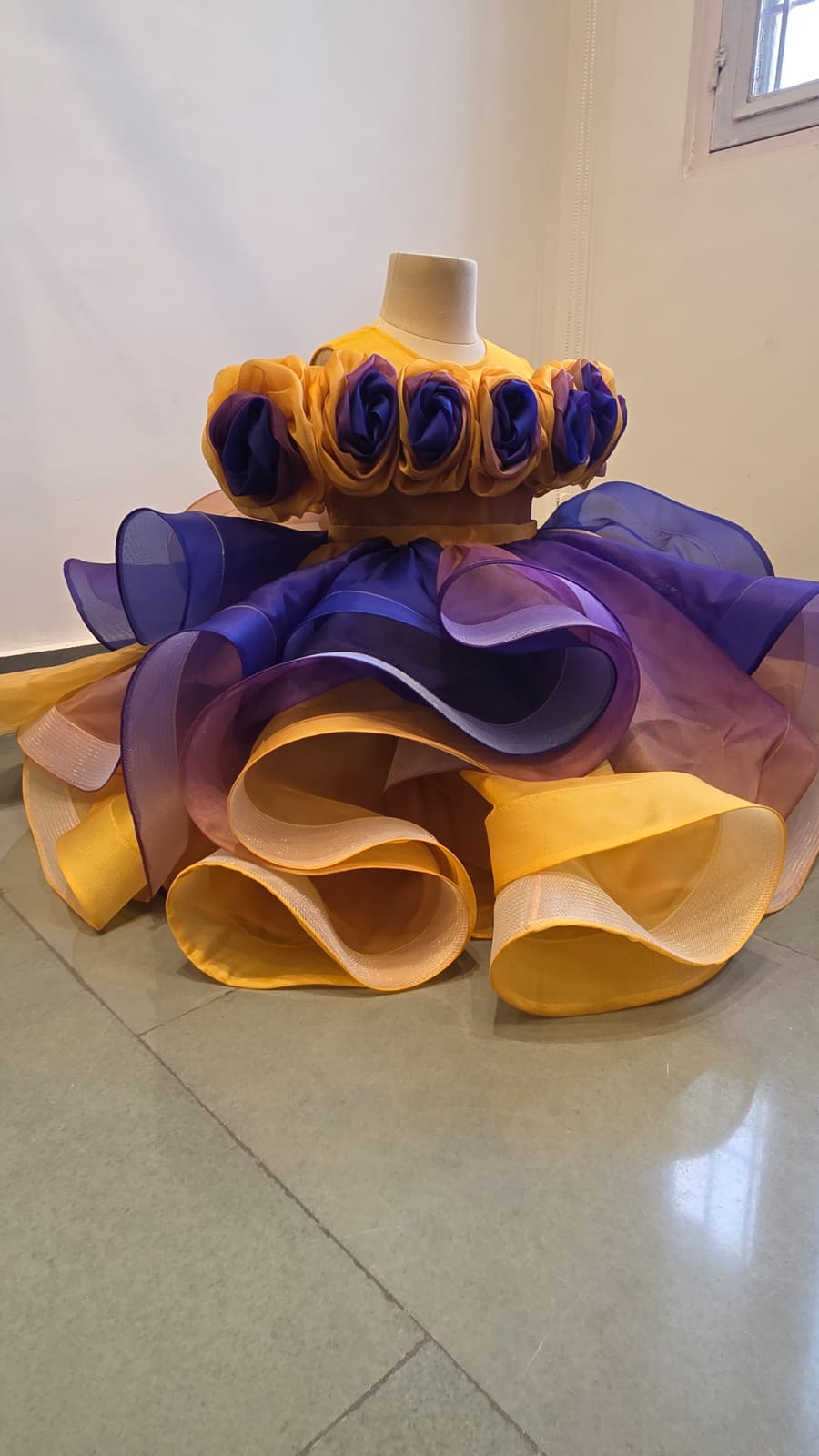 Sale JANYAS CLOSET Rosette Royale Ombre Convertible Gown