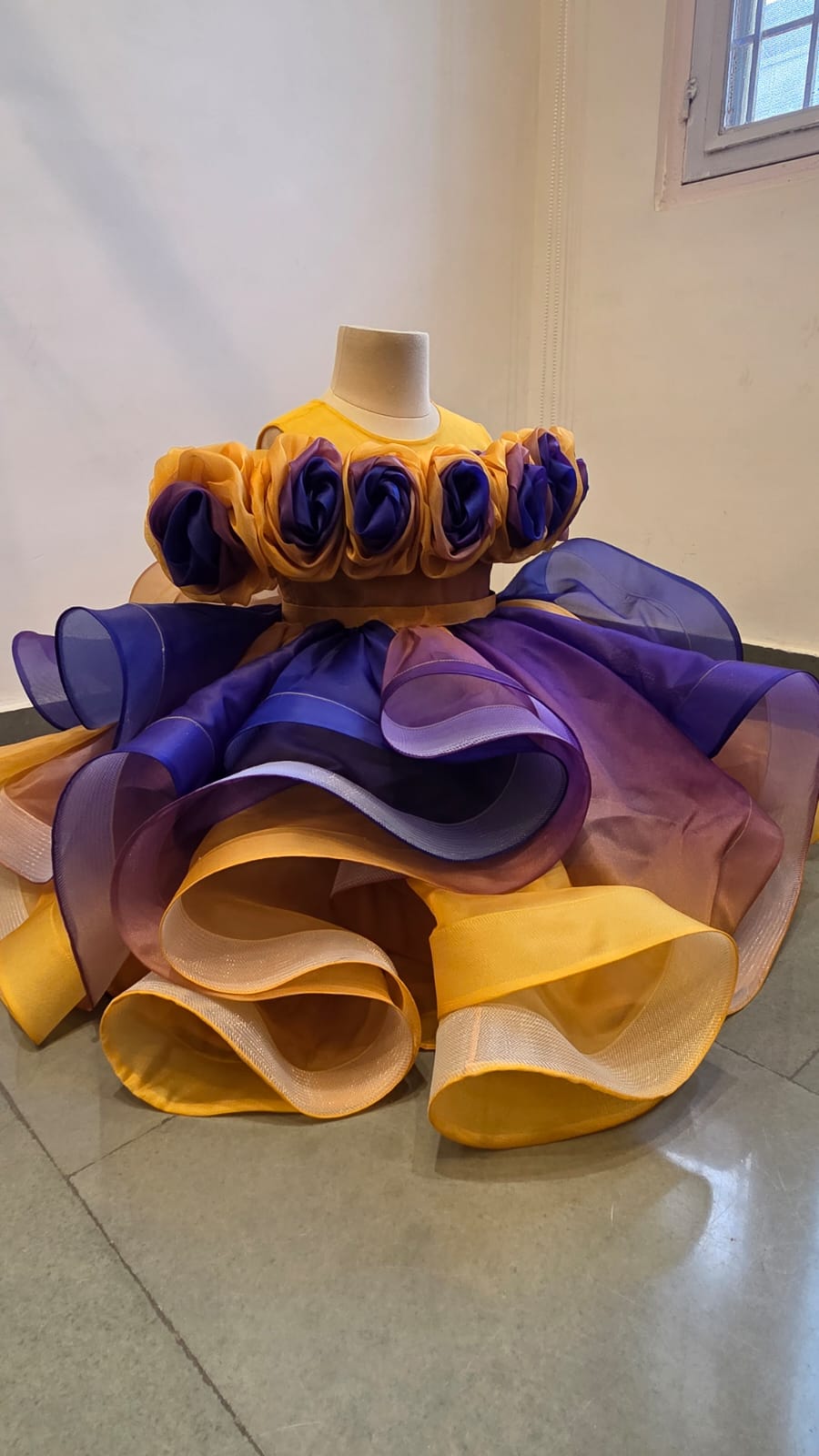 Sale JANYAS CLOSET Rosette Royale Ombre Convertible Gown