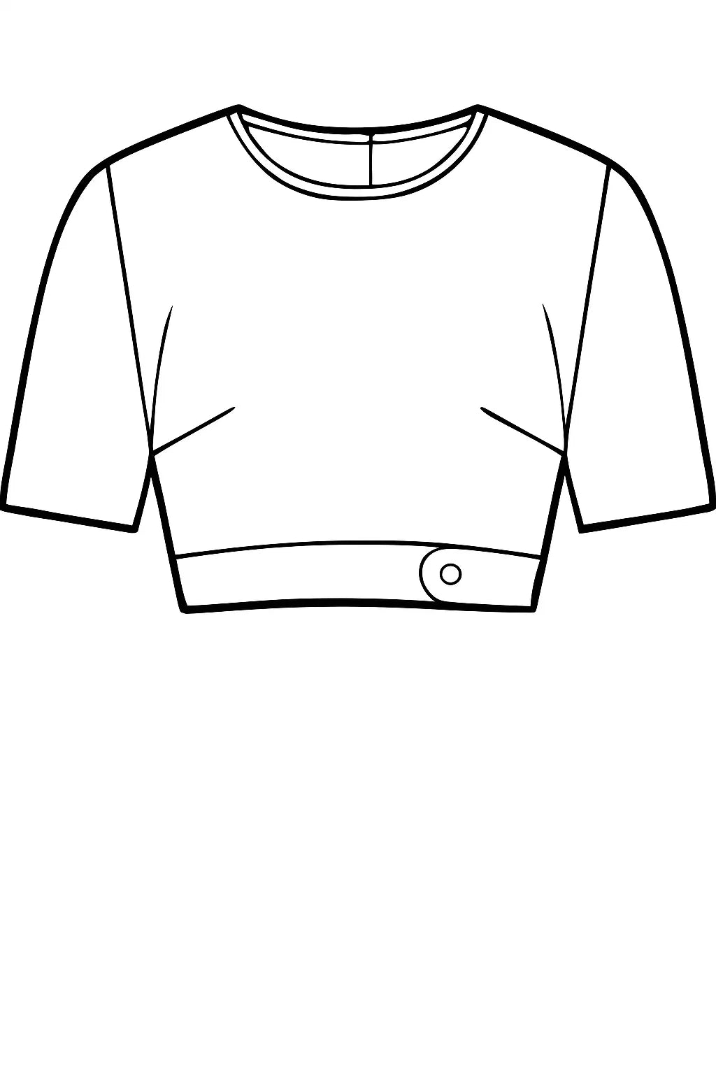 Half Net Sleeves Plain