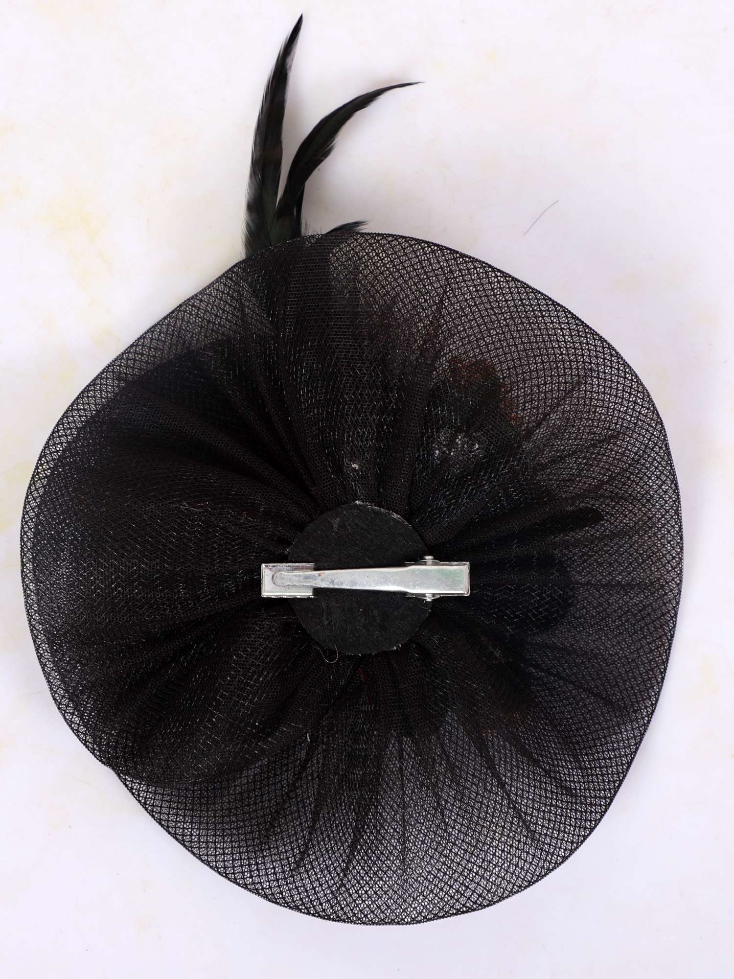 Janyas closet Black Facinator Hair Clip