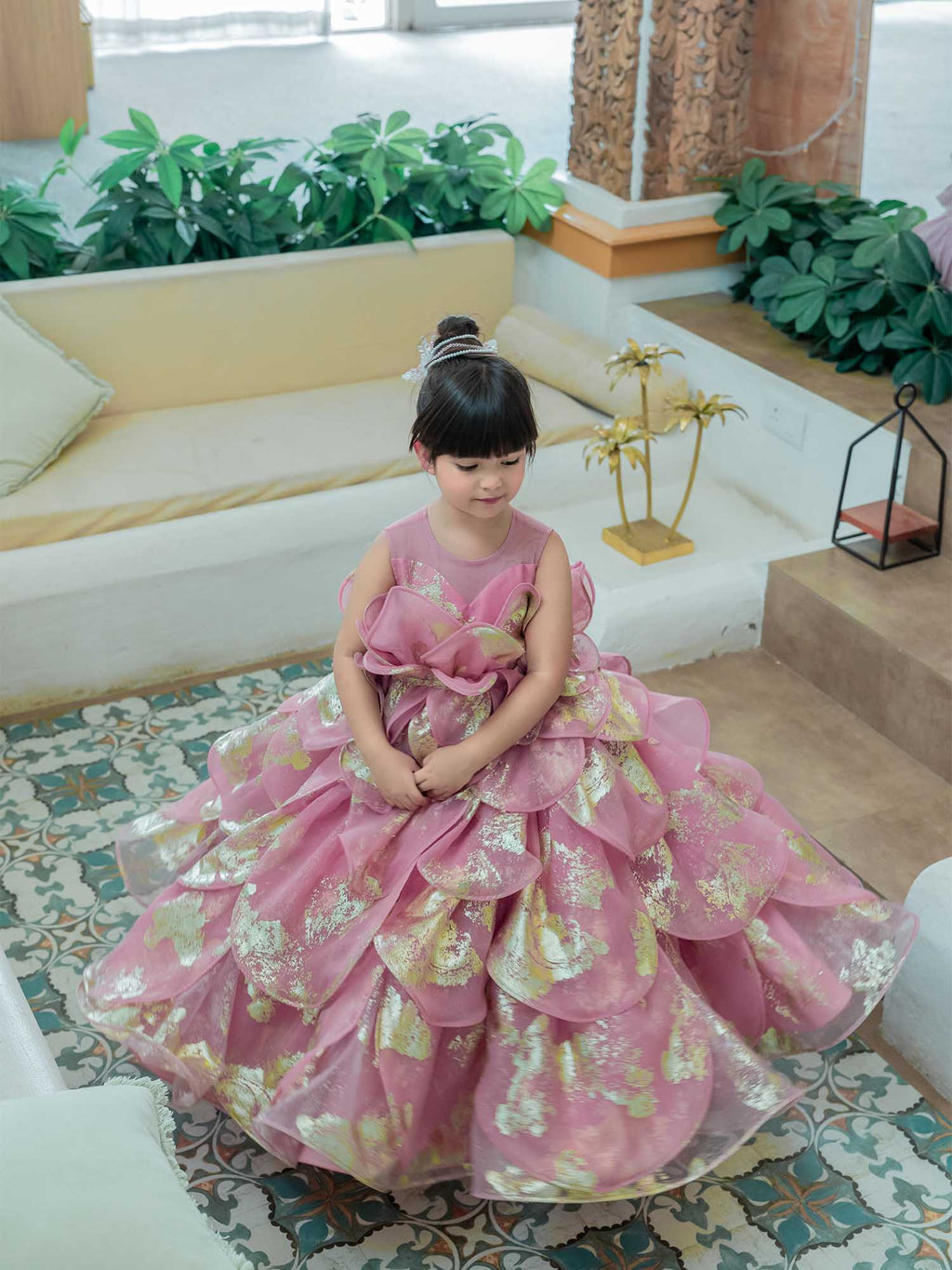 j.ing petal pink princess dress Jing Pink Princess Dress
