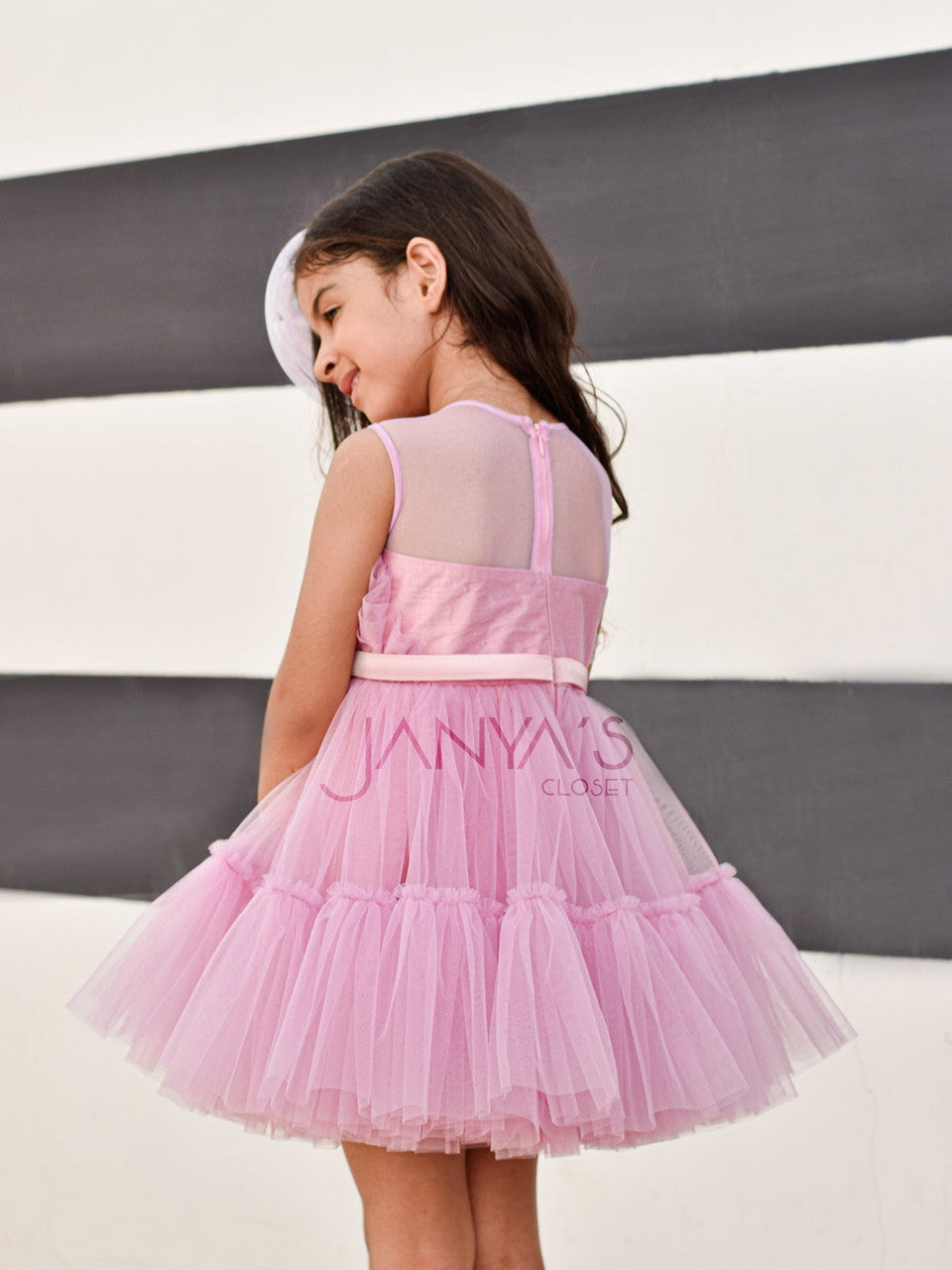 Sample JANYAS CLOSET Tiana Mauve Pink Dress